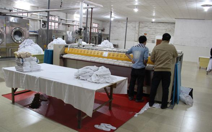 珠海市結(jié)麗洗滌廠購(gòu)買寶滌全自動(dòng)烘干機(jī)一套